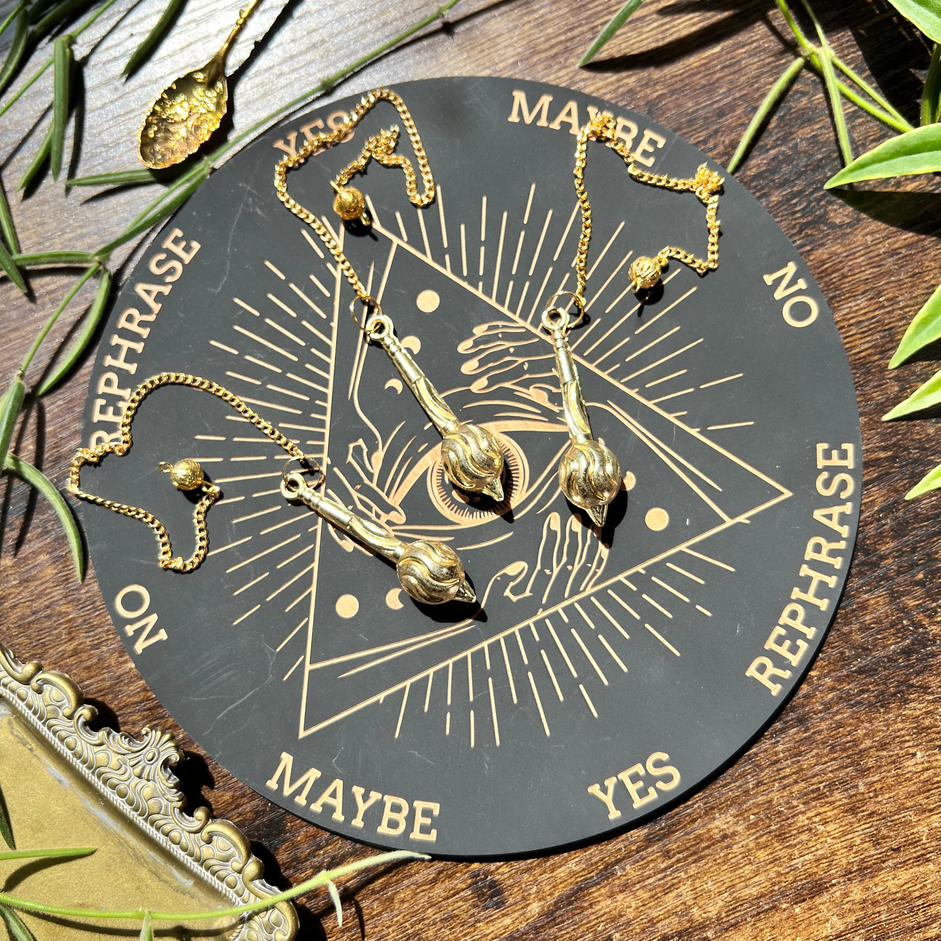 Golden Brass Pendulum