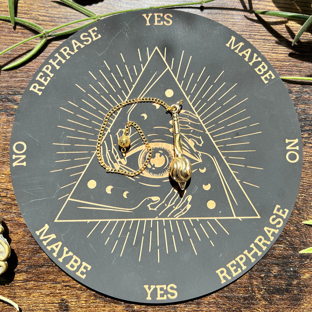 Golden Brass Pendulum