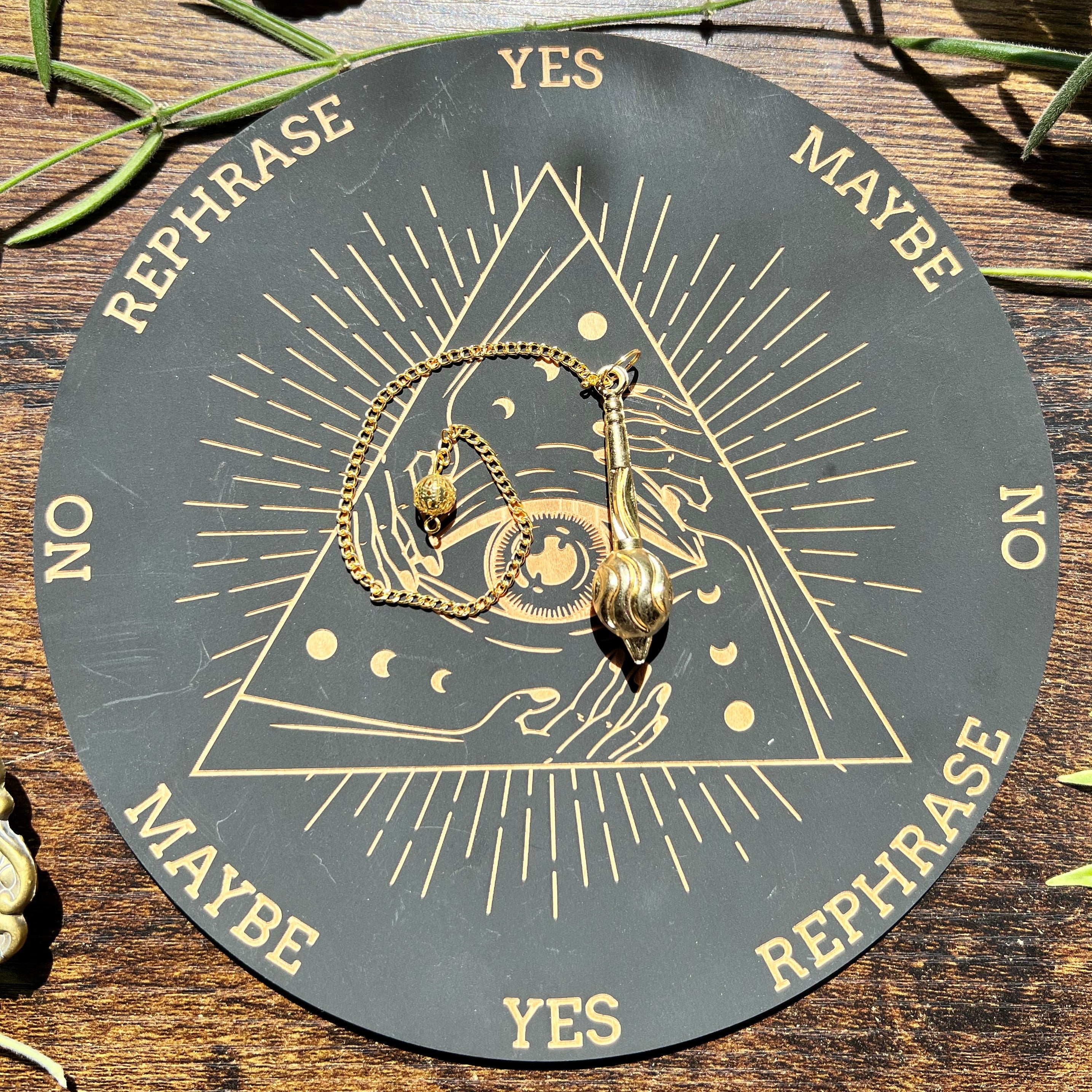 Golden Brass Pendulum