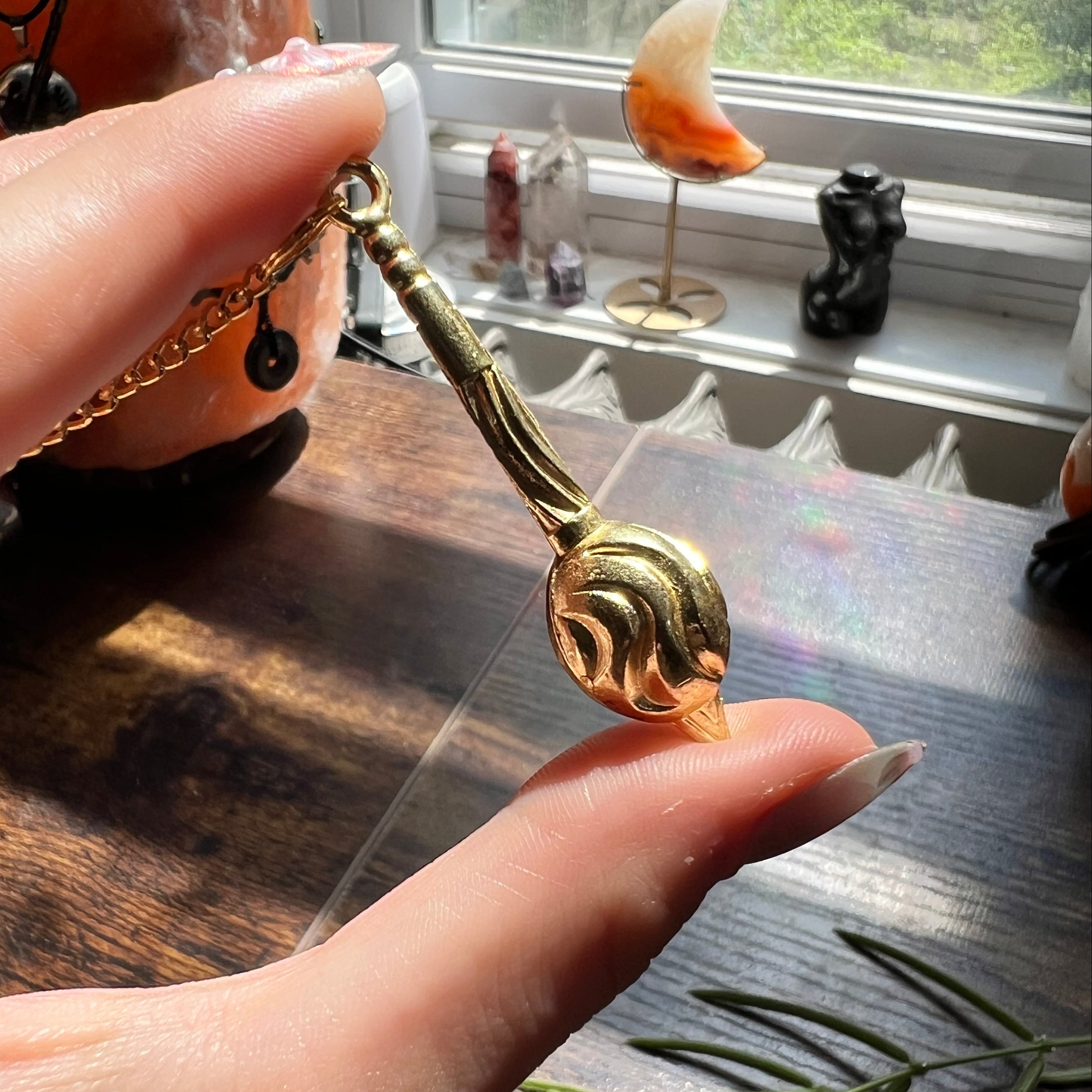 Golden Brass Pendulum