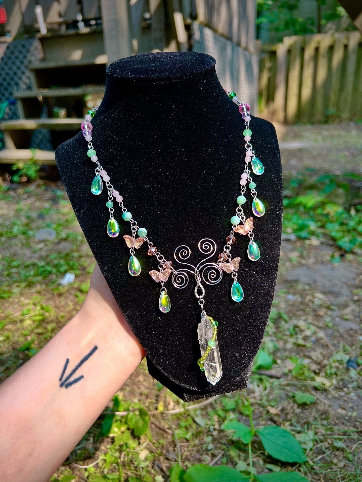 Garden of Wings Necklace