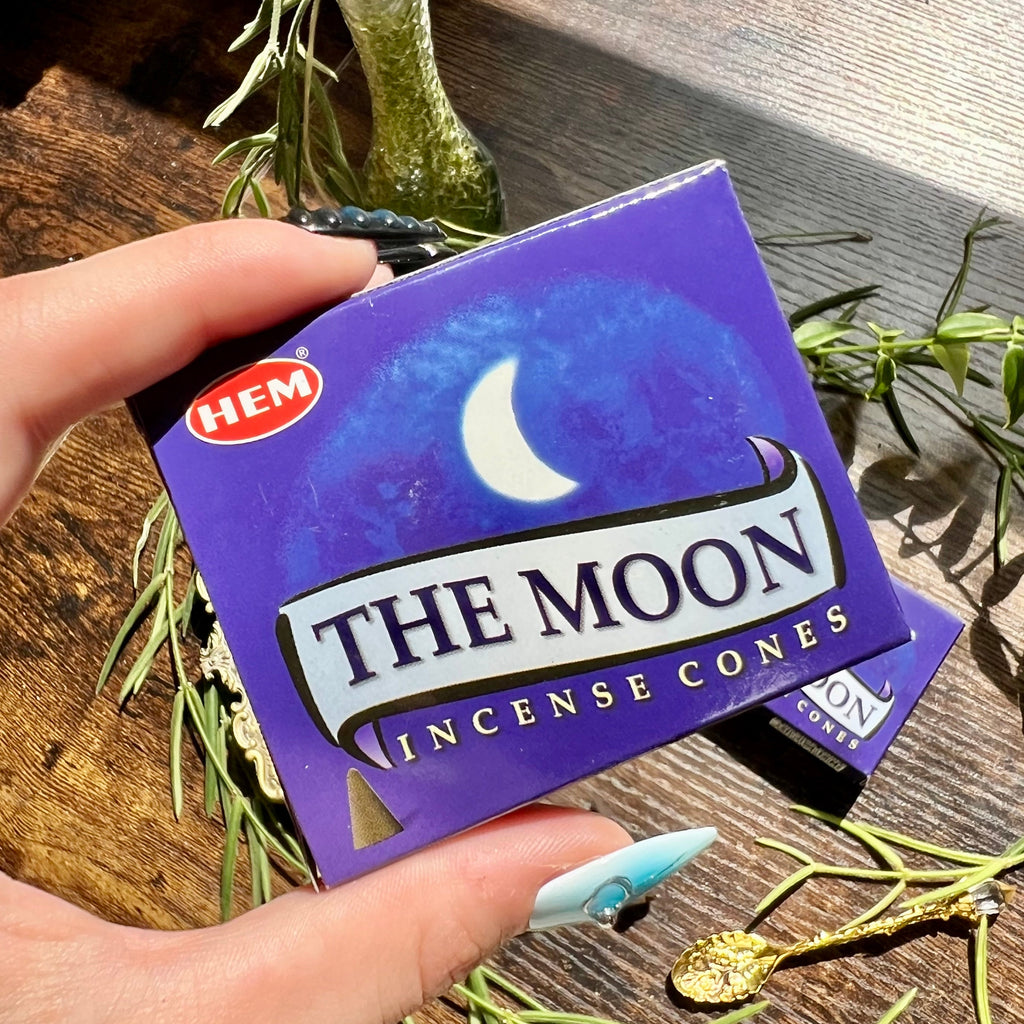 The Moon Incense Cones