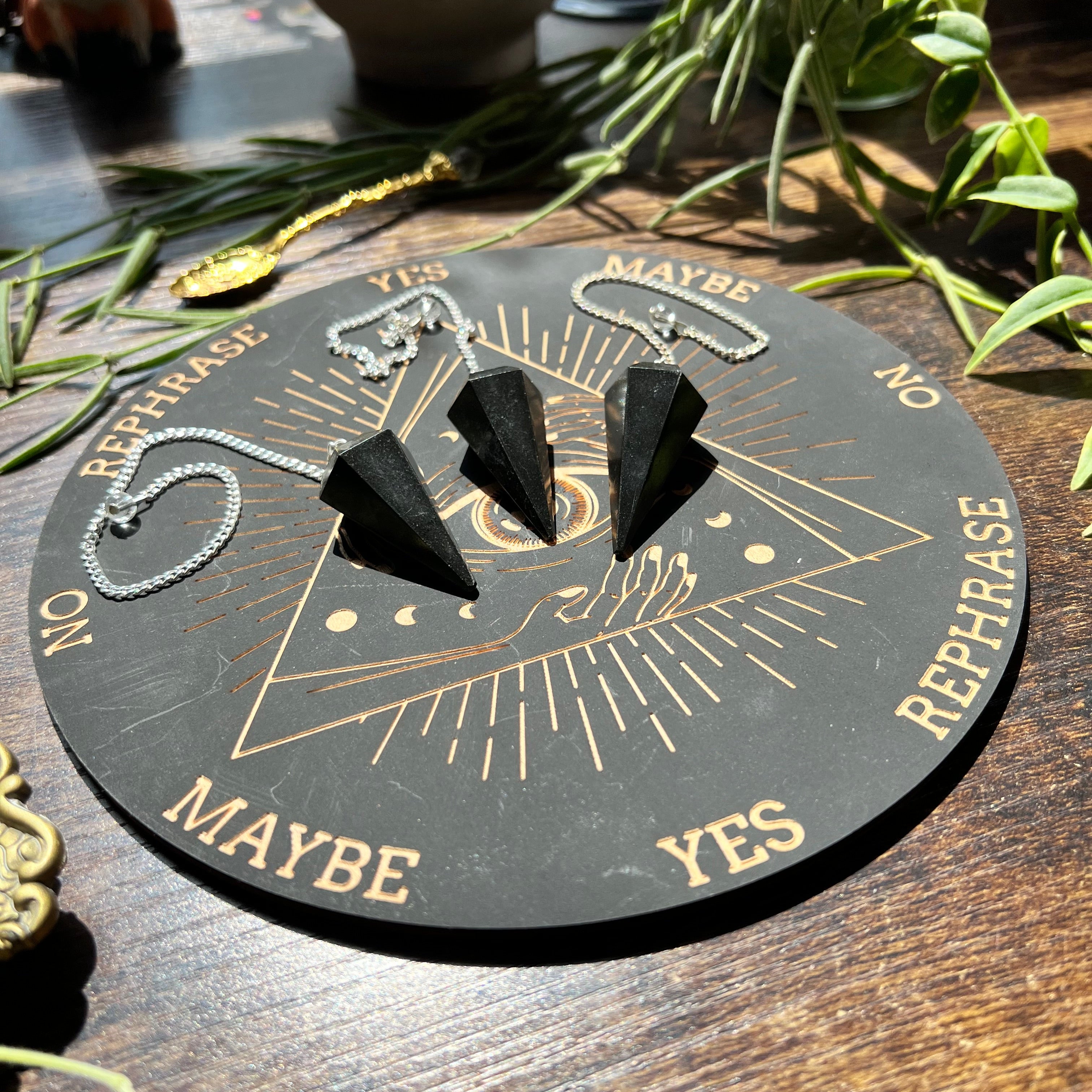 Black Tourmaline Pendulum