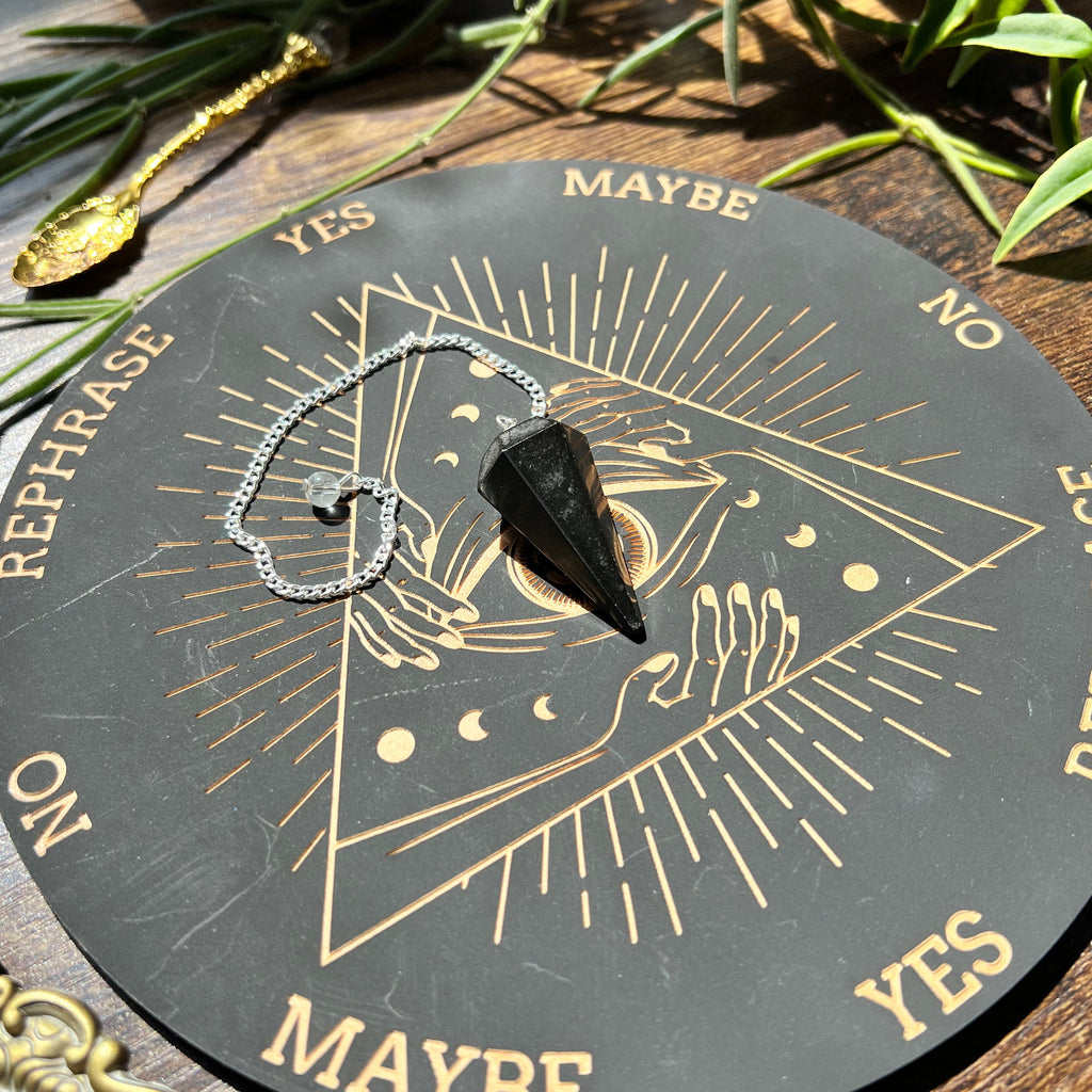 Black Tourmaline Pendulum