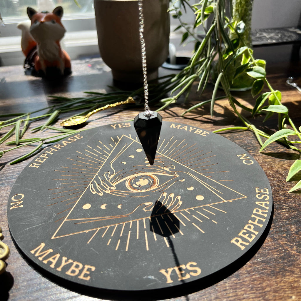 Black Tourmaline Pendulum