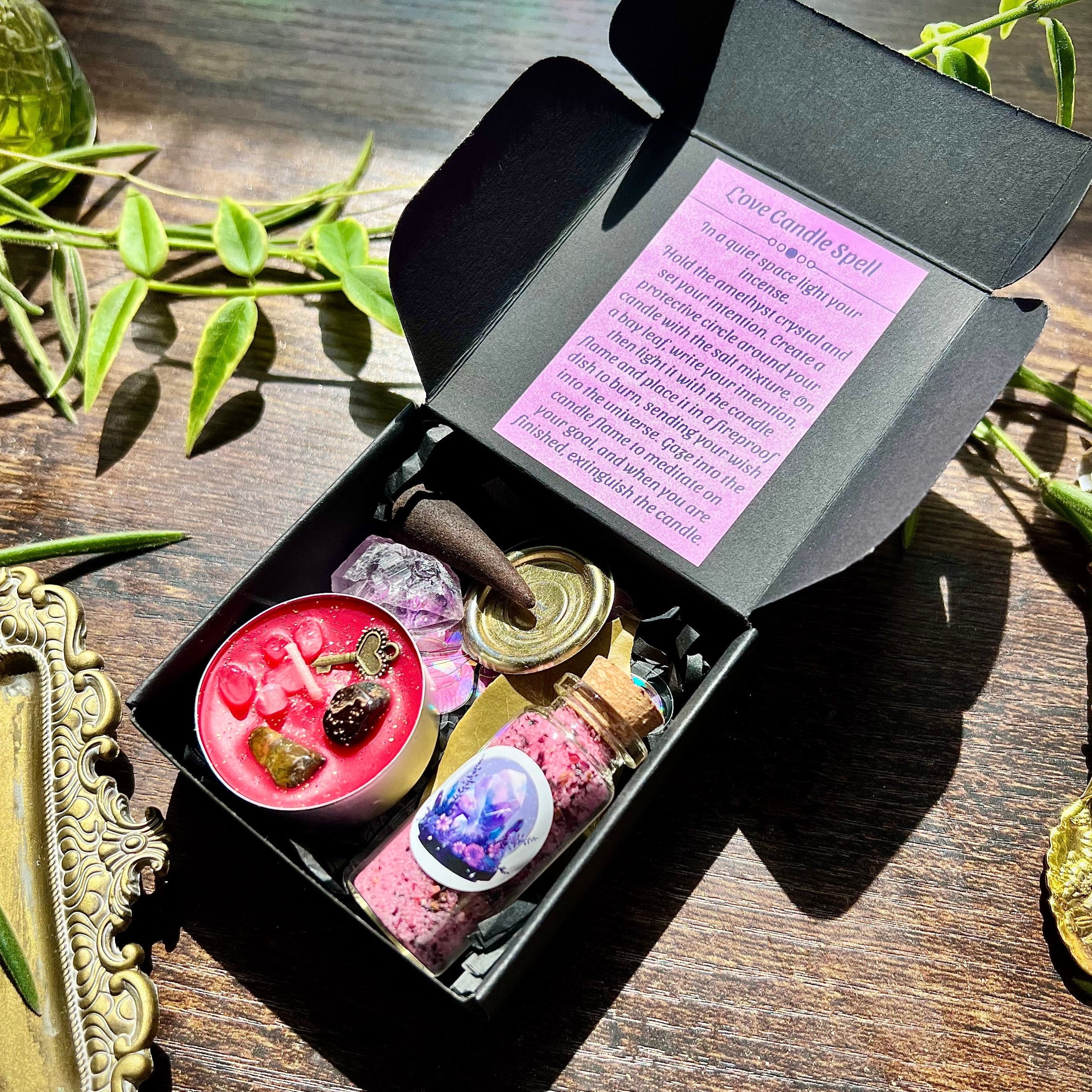 Love Candle Spell Kit