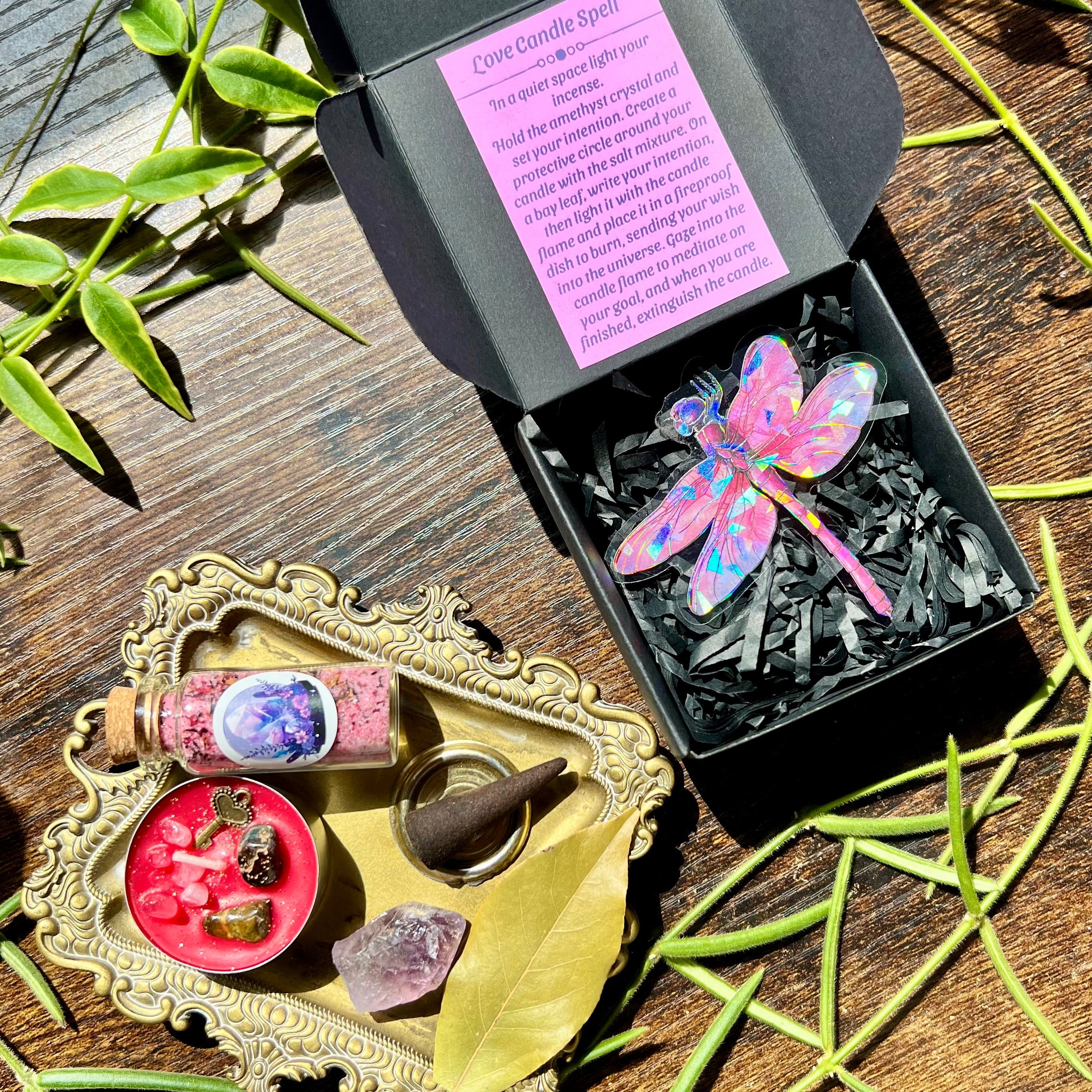 Love Candle Spell Kit