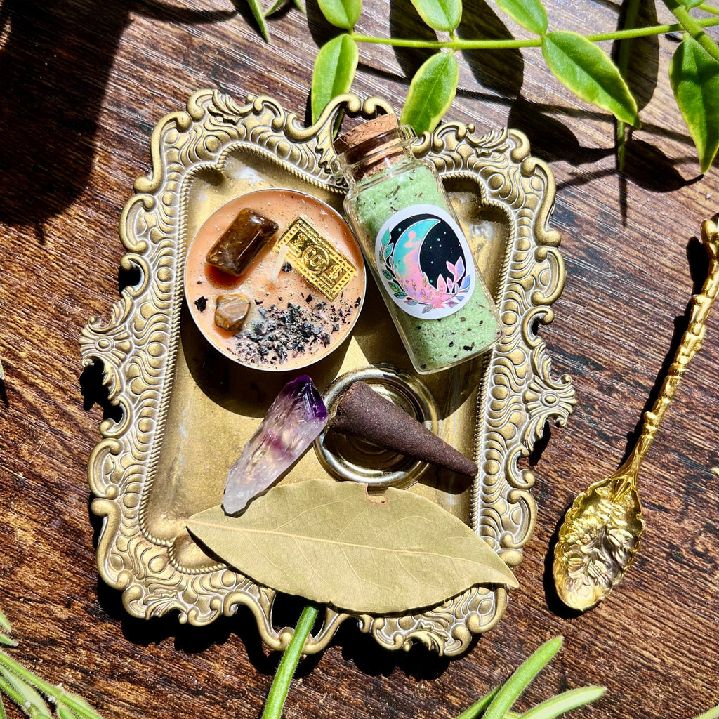 Money Candle Spell Kit