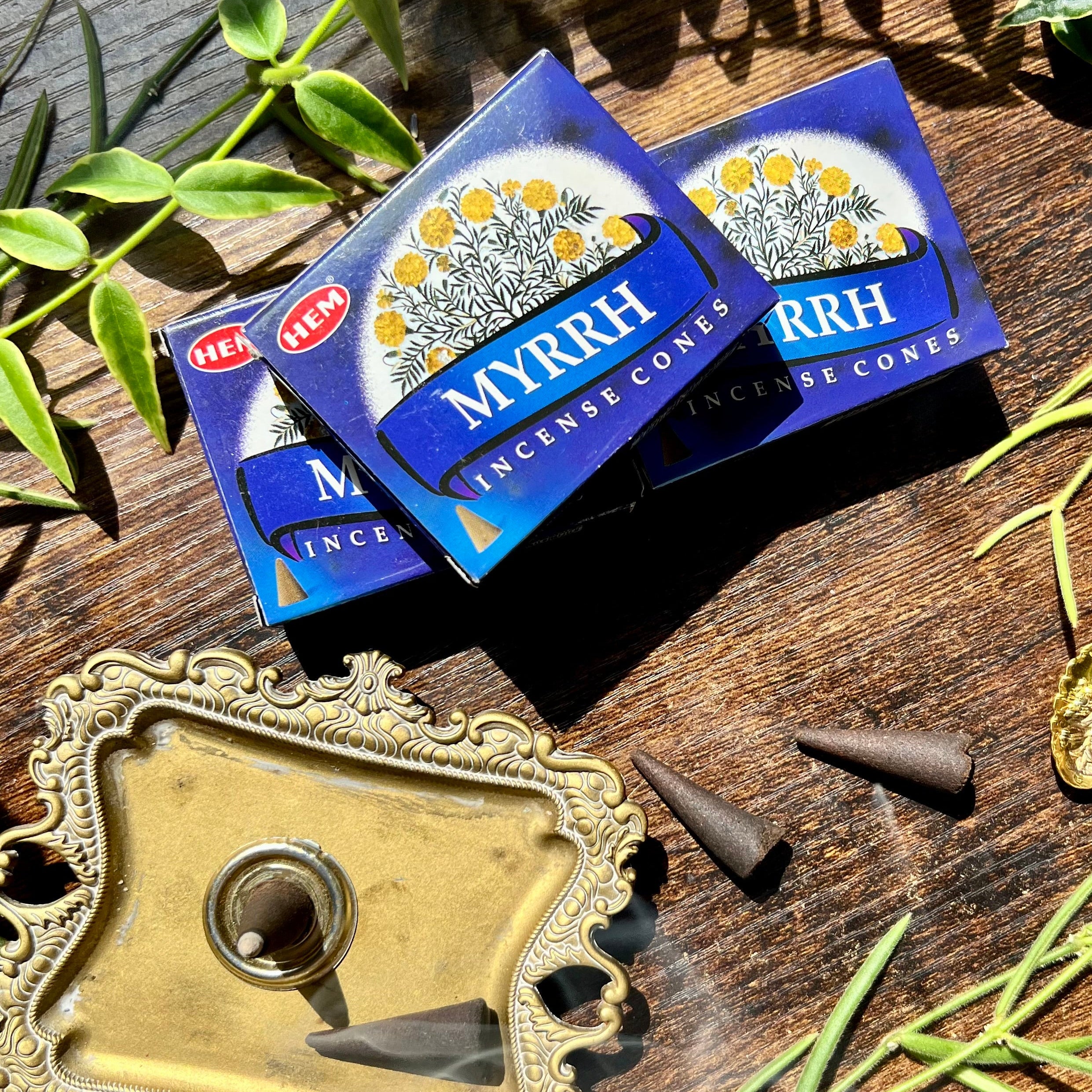 Myrrh Incense Cones