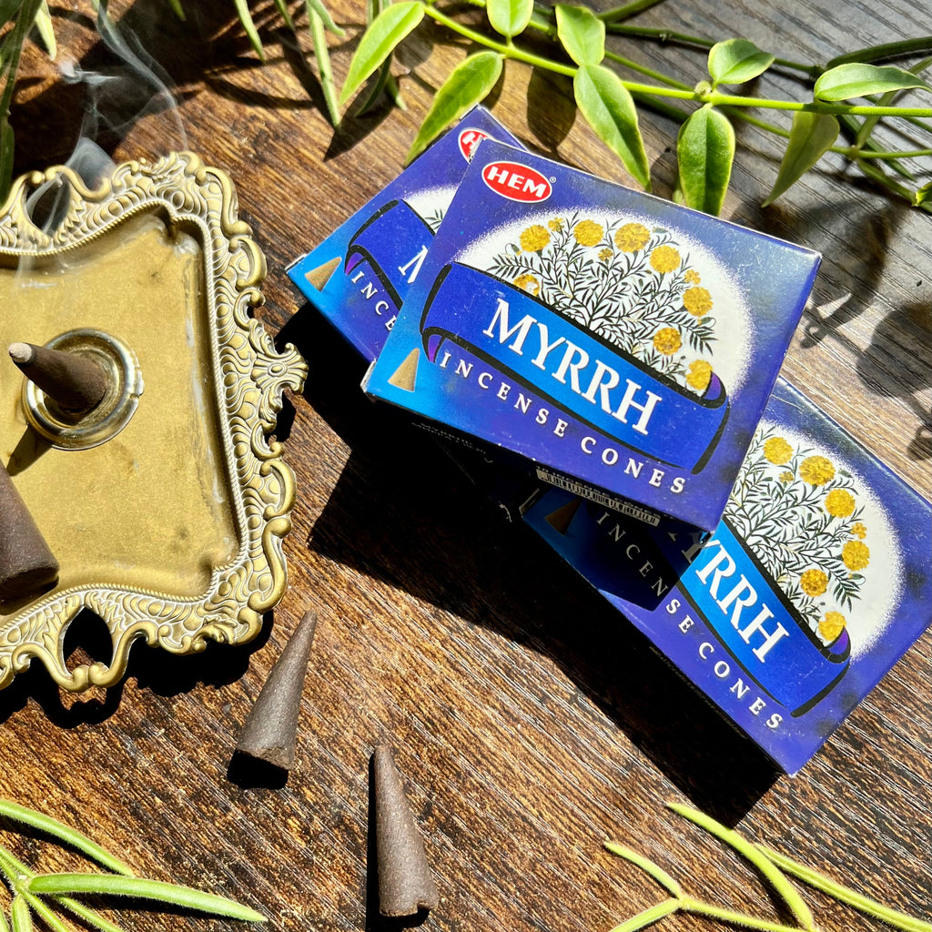Myrrh Incense Cones
