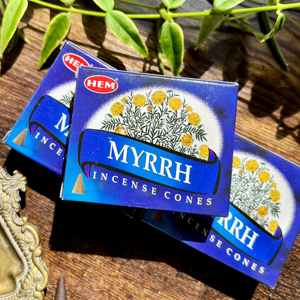 Myrrh Incense Cones