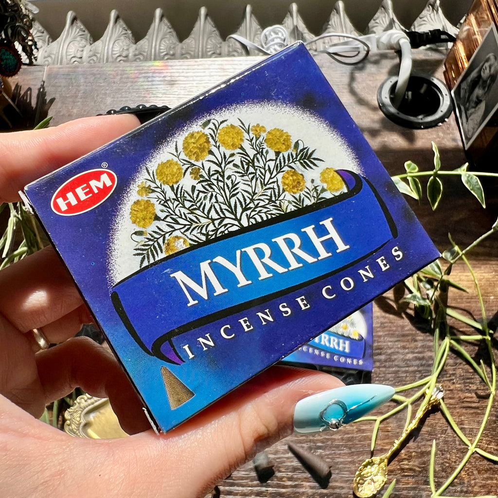 Myrrh Incense Cones