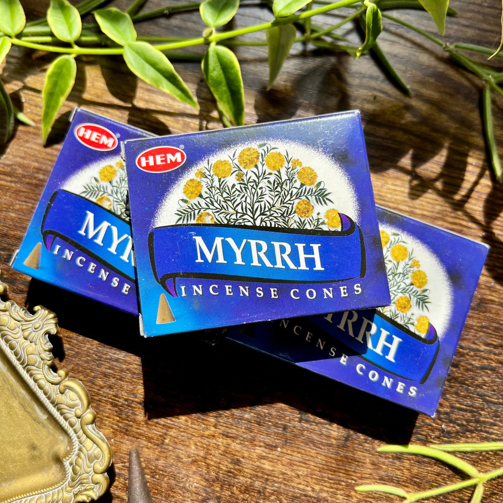 Myrrh Incense Cones