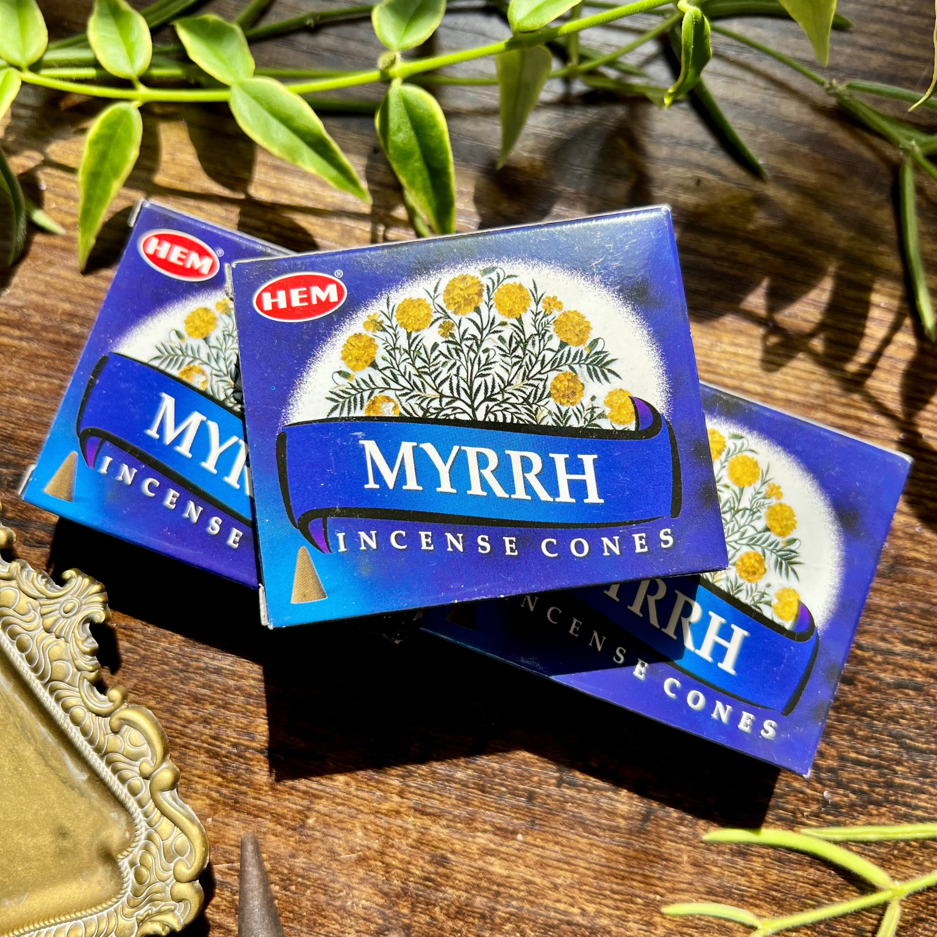 Myrrh Incense Cones