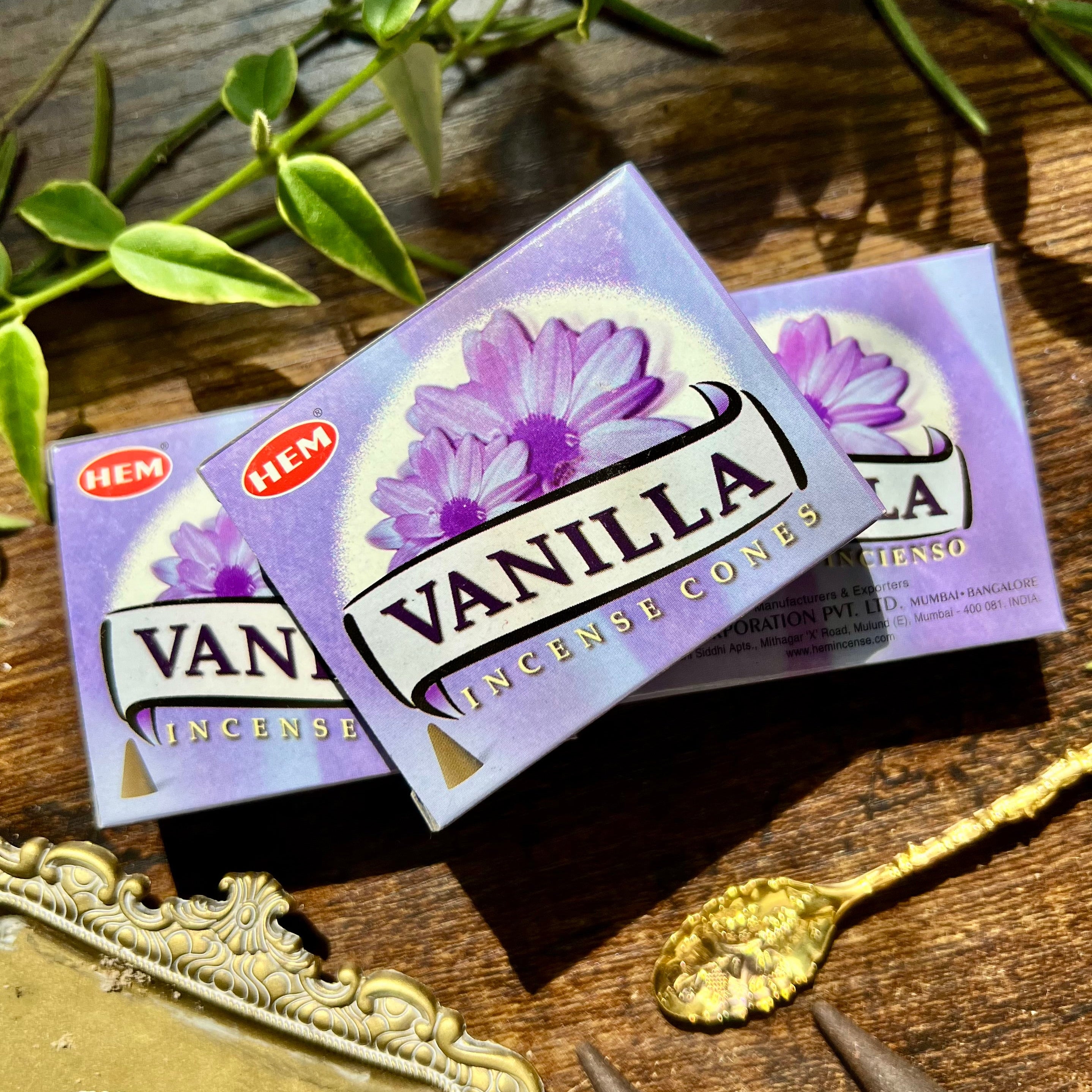 Vanilla Incense Cones