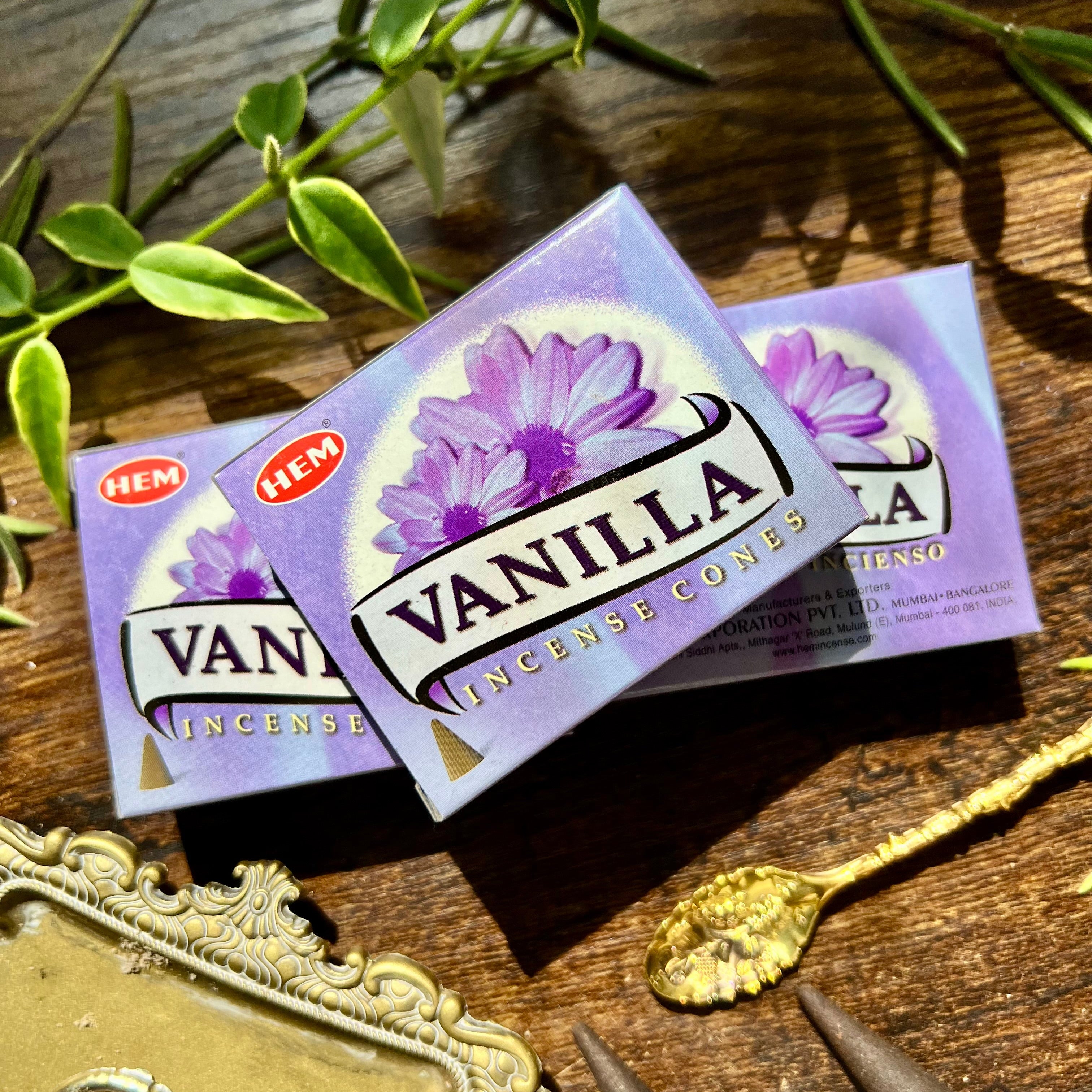 Vanilla Incense Cones