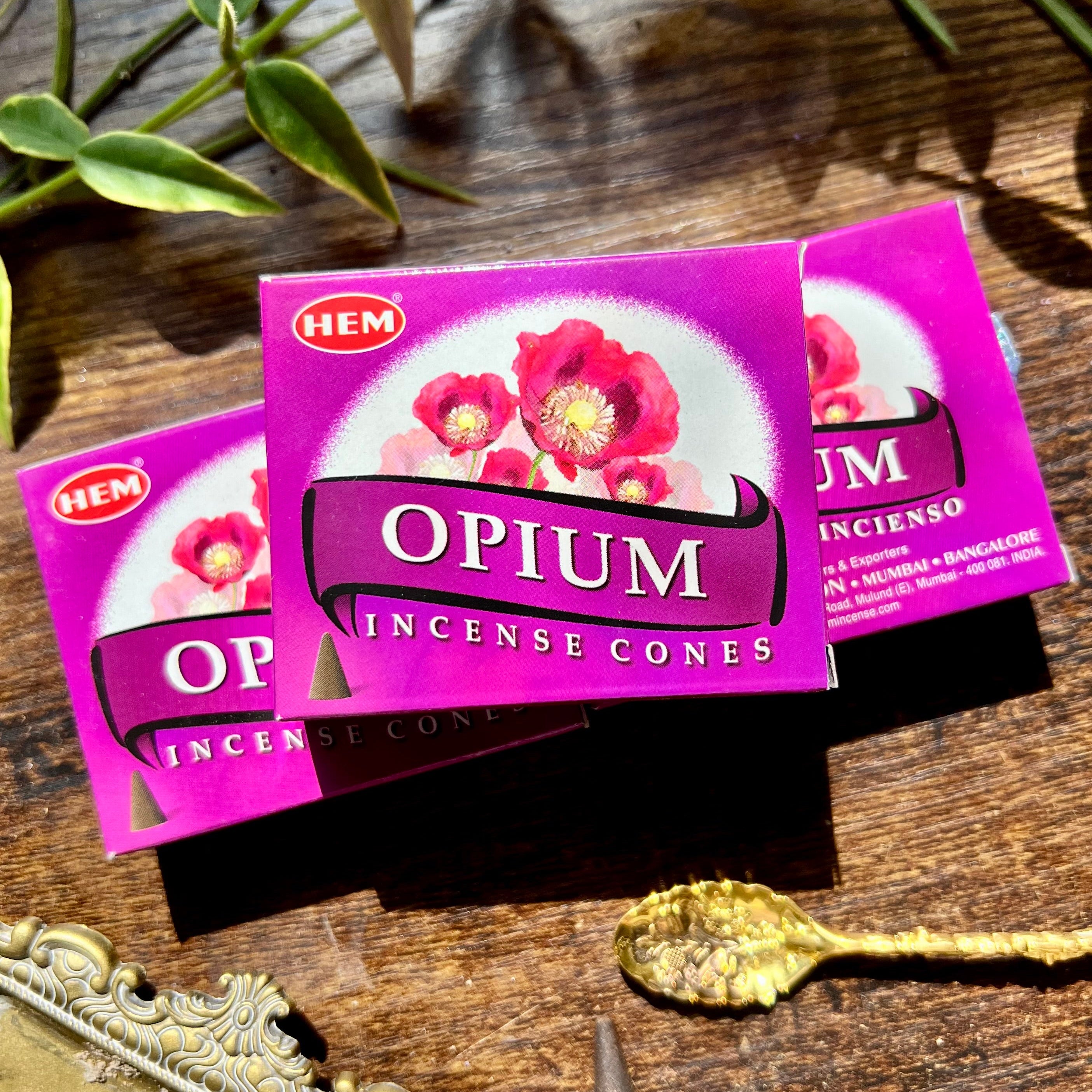 Opium Incense Cones