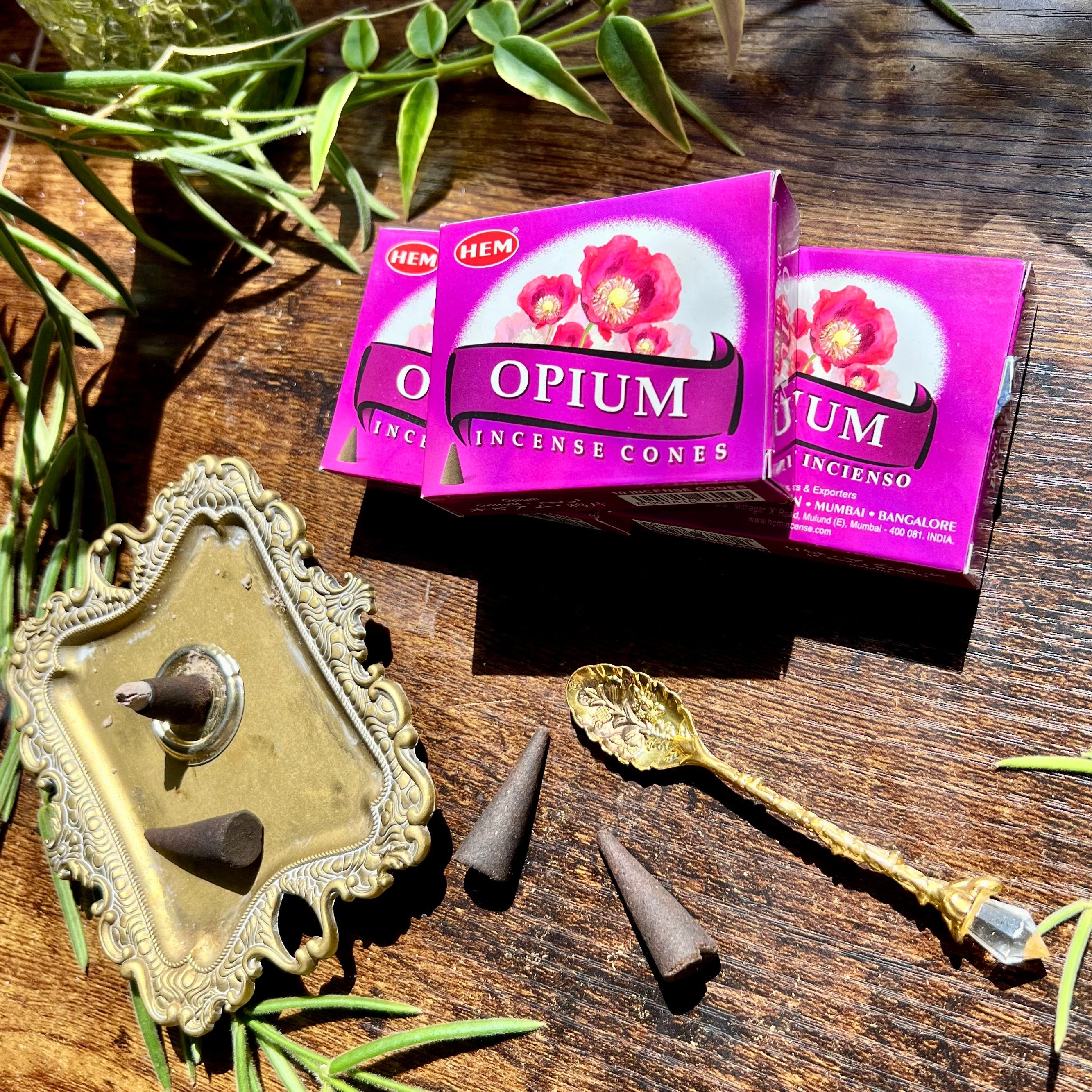 Opium Incense Cones