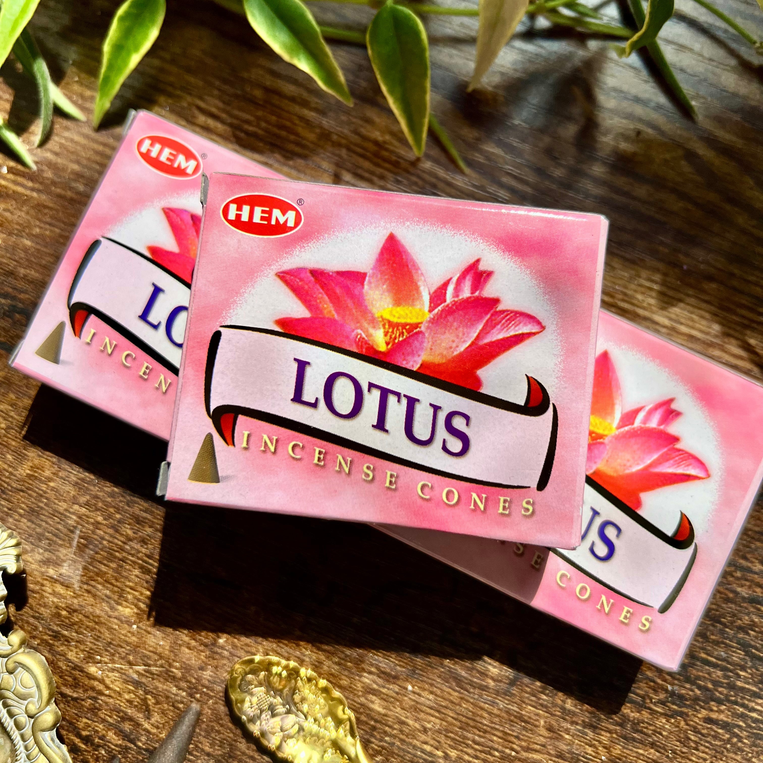 Lotus Incense Cones