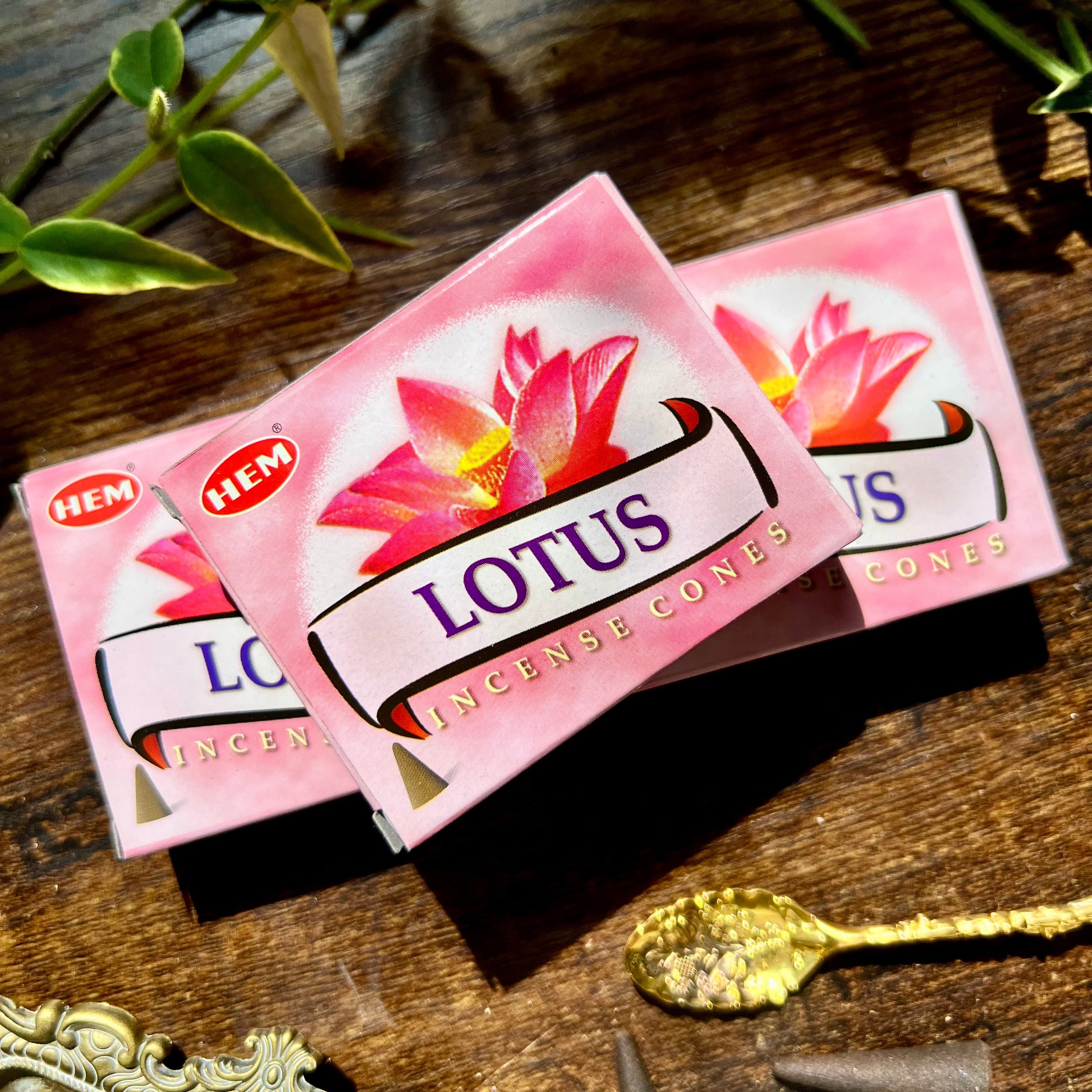 Lotus Incense Cones