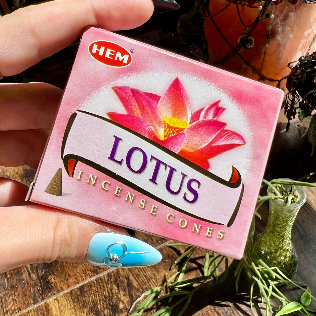 Lotus Incense Cones