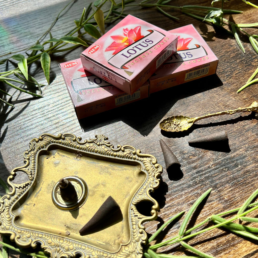 Lotus Incense Cones