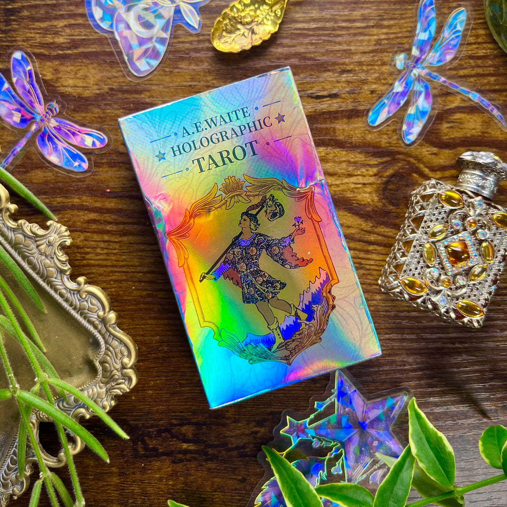 Mystery Tarot Card - Holo A.E Waite Deck