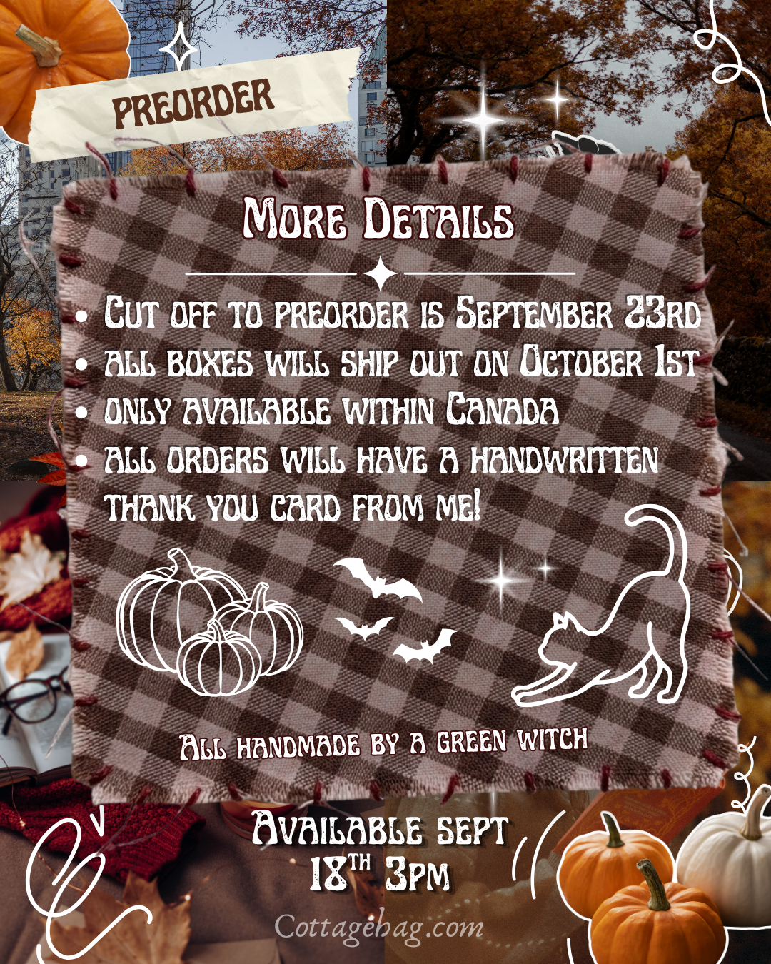 Last day Sept 25 Preorder - Samhain Box 2026