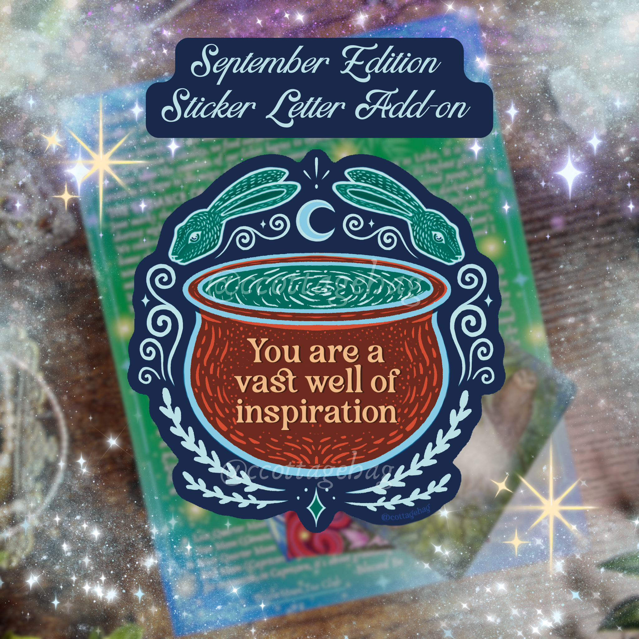 Triple Moon Tea Club Letters