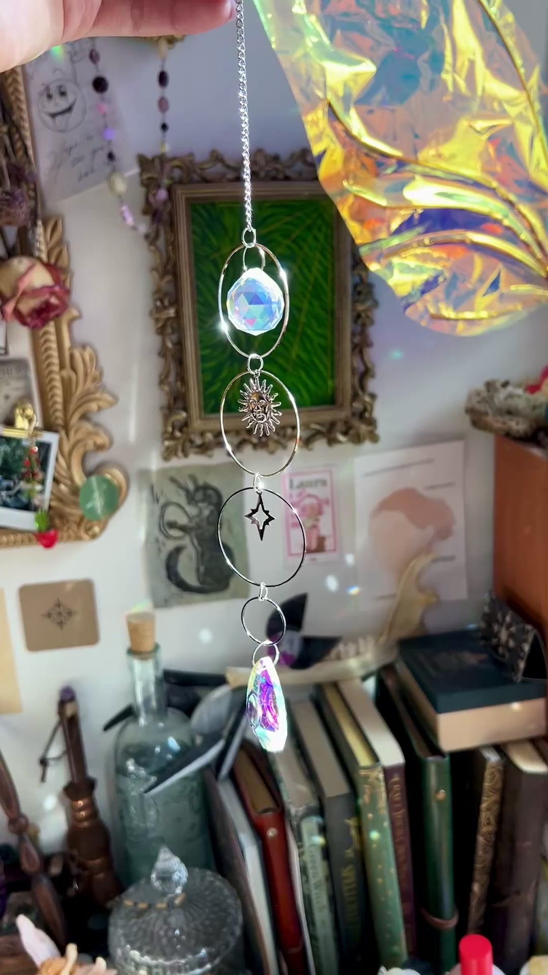 Cosmic Sun Kiss Sun Catcher